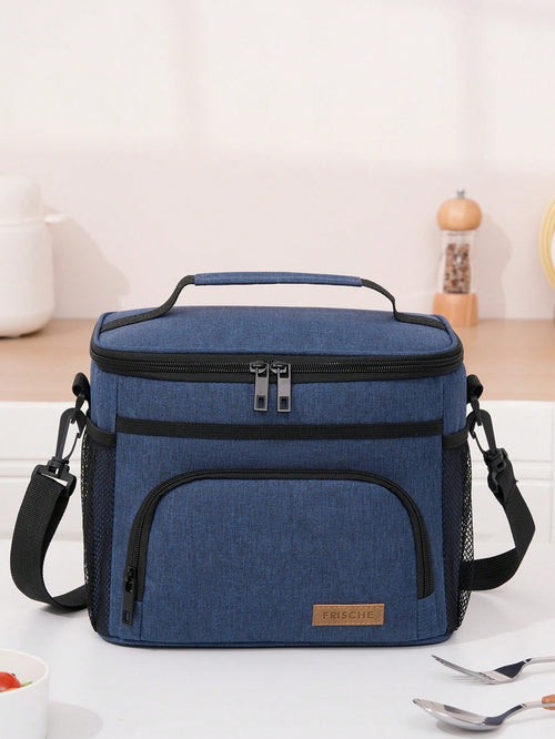 Large Capacity Camping Bag For Travel,Picnic,Outdoor,School,Camping,Office,Multifunctional Insulated Lunch Bag, Leakproof Cooler Bag,Portable Lunch Bags,Insulated Picnic Bag