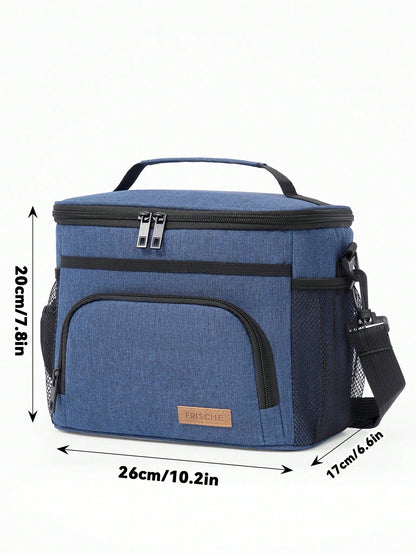 Large Capacity Camping Bag For Travel,Picnic,Outdoor,School,Camping,Office,Multifunctional Insulated Lunch Bag, Leakproof Cooler Bag,Portable Lunch Bags,Insulated Picnic Bag