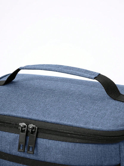 Large Capacity Camping Bag For Travel,Picnic,Outdoor,School,Camping,Office,Multifunctional Insulated Lunch Bag, Leakproof Cooler Bag,Portable Lunch Bags,Insulated Picnic Bag