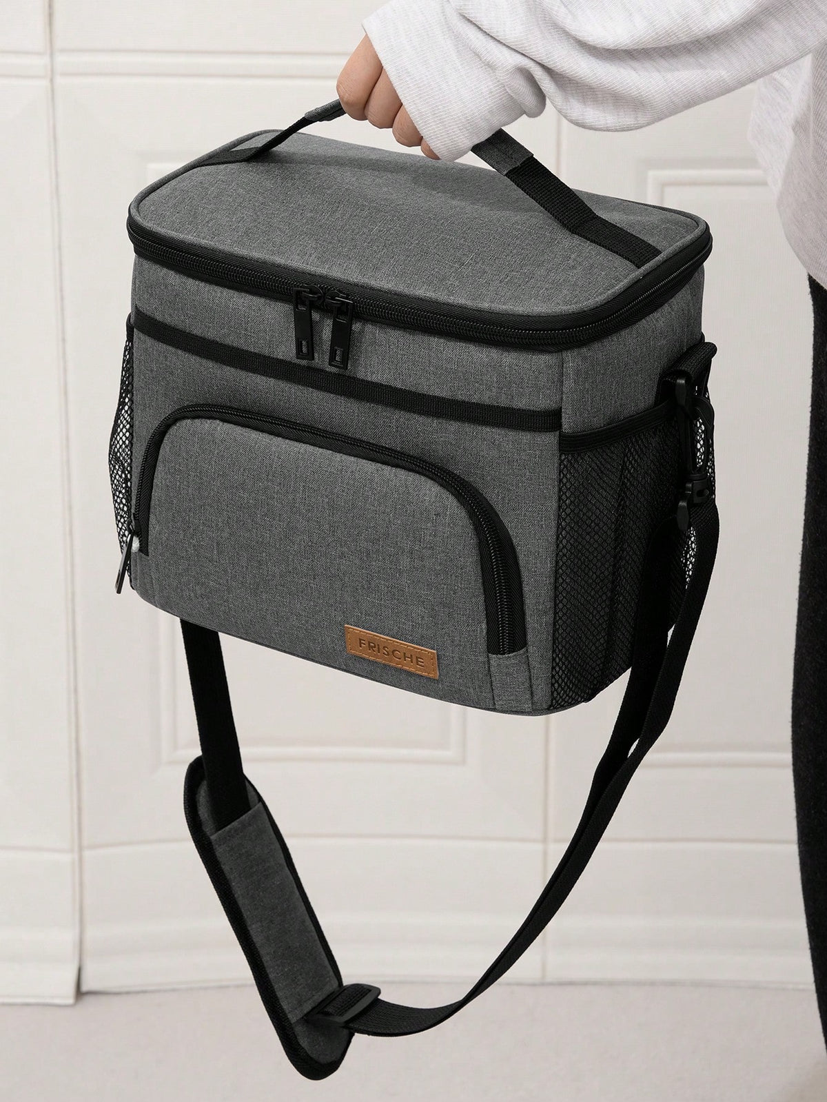 Large Capacity Camping Bag For Travel,Picnic,Outdoor,School,Camping,Office,Multifunctional Insulated Lunch Bag, Leakproof Cooler Bag,Portable Lunch Bags,Insulated Picnic Bag