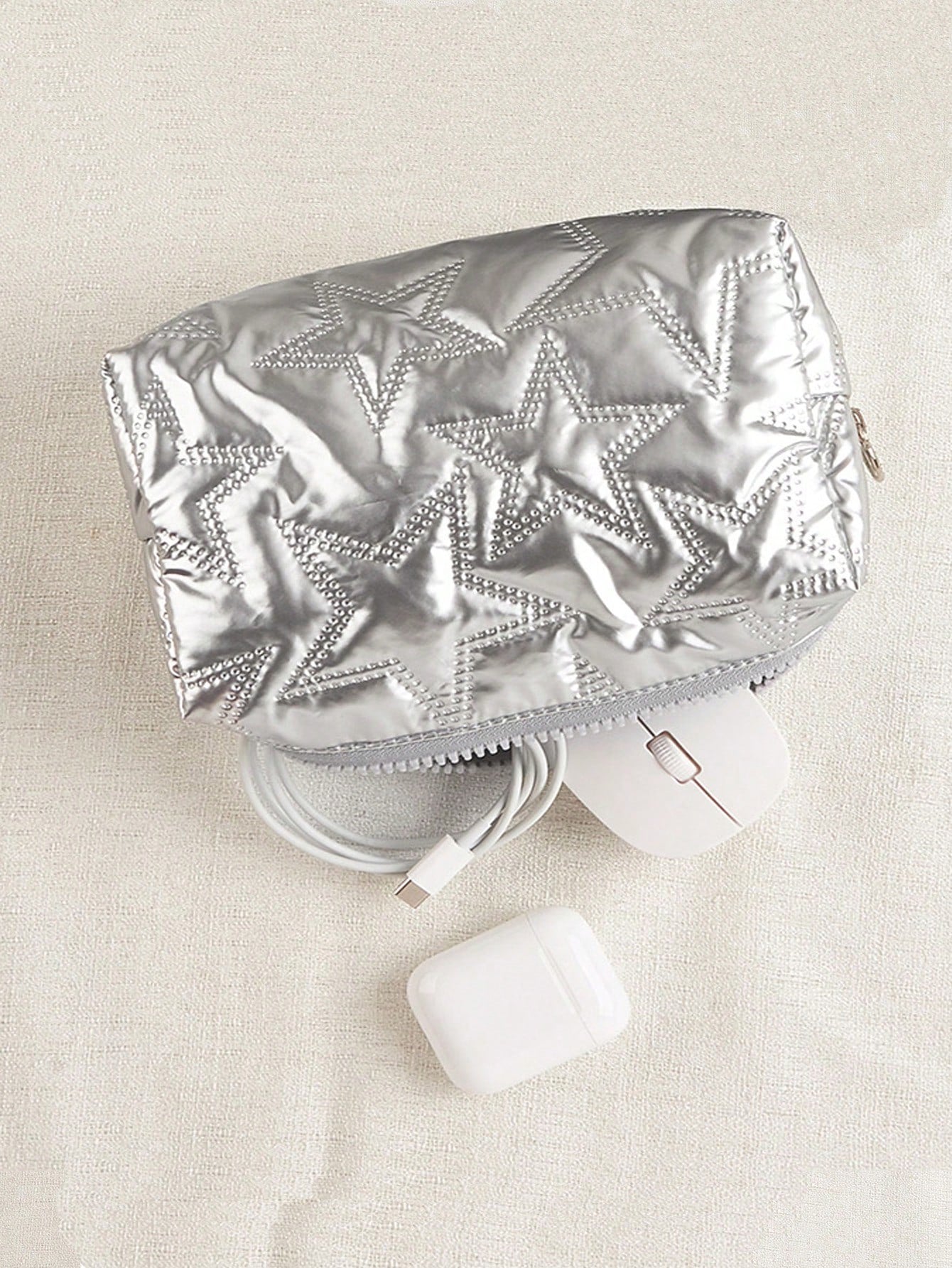 Large Capacity Ultra-Light Laptop Sleeve And Cable Organizer Laptop/Computer/Shoulder Bag Ins/Y111k Style Portable Women/Men/Girl/Boy/Female/Male Cute Waterproof Shockproof/Waterproof Bag Lightweight