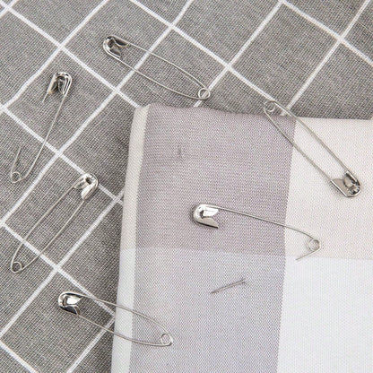 Large Safety Pins 22 Inches (56mm), Size 4, 200 Pcs, Nickel- Plated Steel (200)