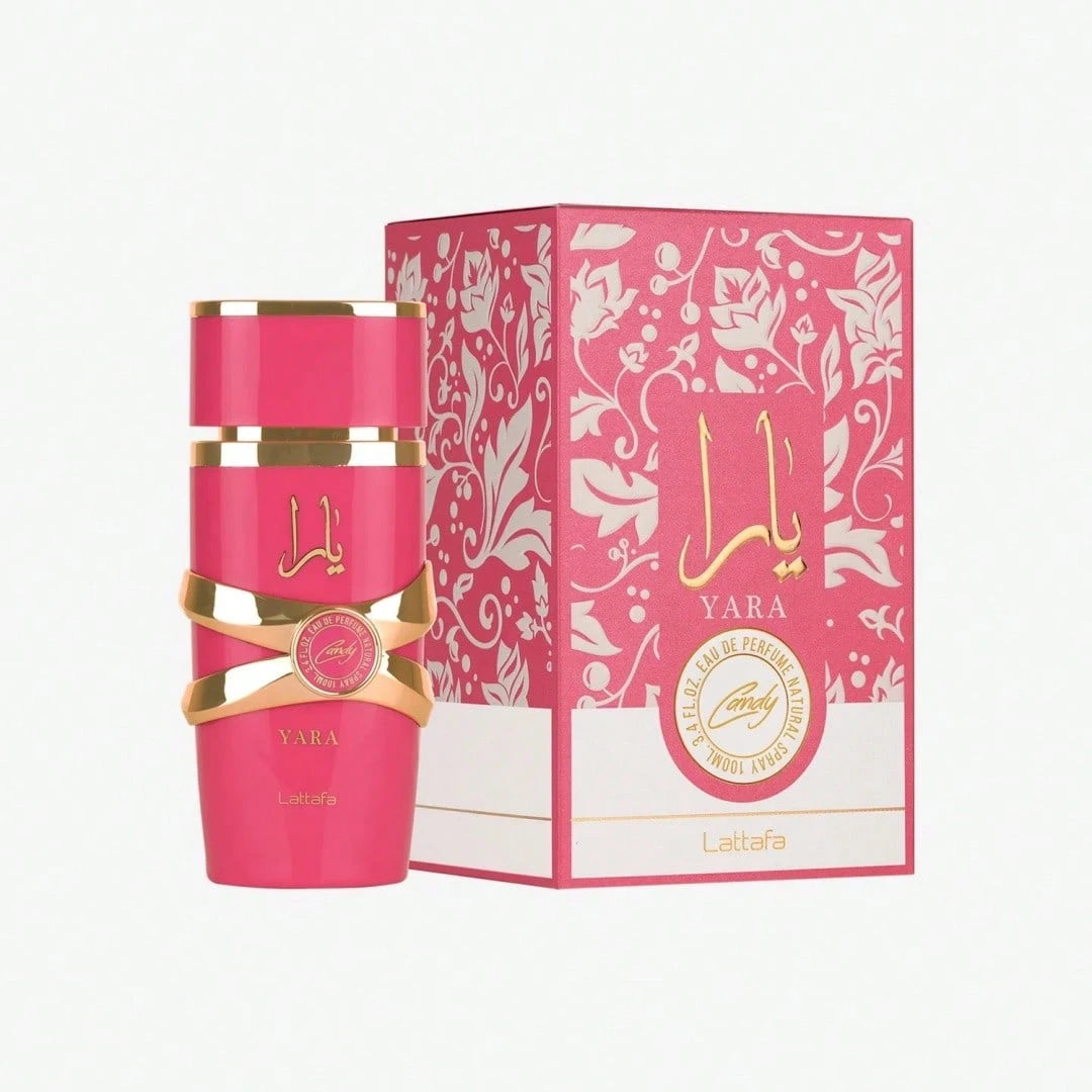 Lattafa Yara- Vanilla, Gourmand, Fruity, Floral- Eau De Parfum Long-Lasting Fragrance For Women, 3.40 Ounce/ 100 Ml