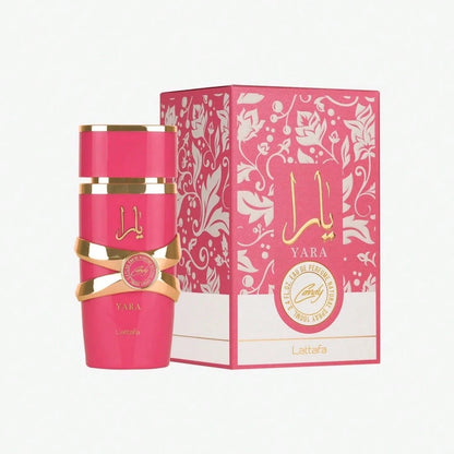 Lattafa Yara- Vanilla, Gourmand, Fruity, Floral- Eau De Parfum Long-Lasting Fragrance For Women, 3.40 Ounce/ 100 Ml