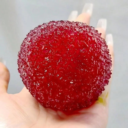 Laurel Leaf Soft Squeeze Ball Toy, Crisp Texture Stress Relief Fidget Toy, ASMR Sensory Squeeze Toy, Suitable For Children, Teenagers And Adult Women, Soft Touch Desktop Toy, Applicable For Classroom