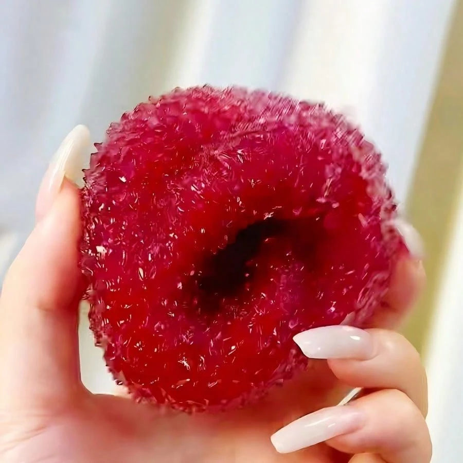 Laurel Leaf Soft Squeeze Ball Toy, Crisp Texture Stress Relief Fidget Toy, ASMR Sensory Squeeze Toy, Suitable For Children, Teenagers And Adult Women, Soft Touch Desktop Toy, Applicable For Classroom