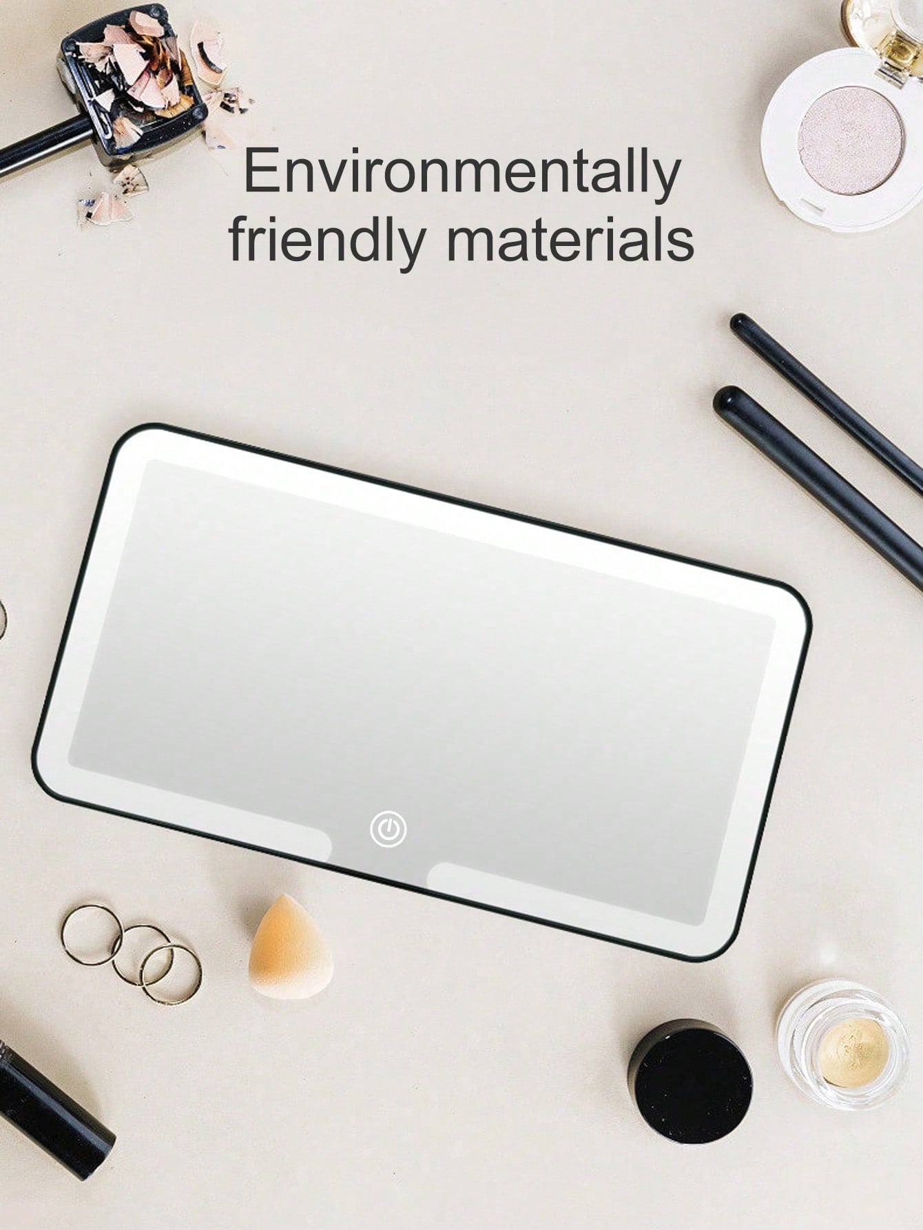 LED Sun Visor Vanity Mirror For Car, Rechargeable & Dimmable Makeup Mirror With 3 Color Temperatures, Touch Control Travel Mirror For Women, Fits All Cars/Trucks/SUVs