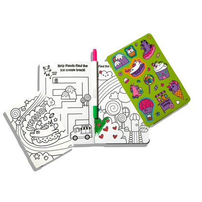 Let's Go!: Activity & Coloring Kit - Robo Dinos