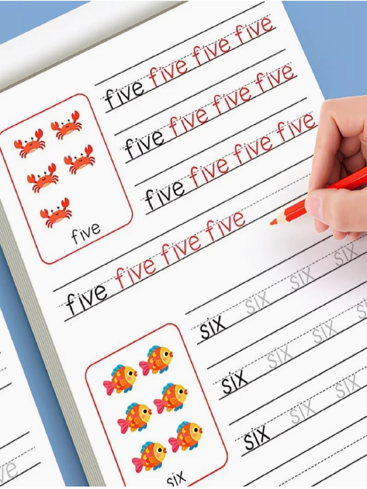 Letter Practice Book A-Z- Patterned Letter Writing Practice Book, Suitable For Home And School Classroom Learning Supplies, Preschool Learning Aid, Learning To Write