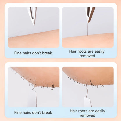 Leverage Eyebrow Tweezers Precision Stainless Steel Slant/Pointed Tip Effortless Hair Removal Tweezer For Women Men