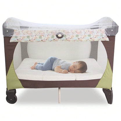 Leybybui Portable & Durable Baby Mosquito Net – Fits Strollers, Bassinets, Cribs & Travel Cots, Lightweight Insect Protection For Infants