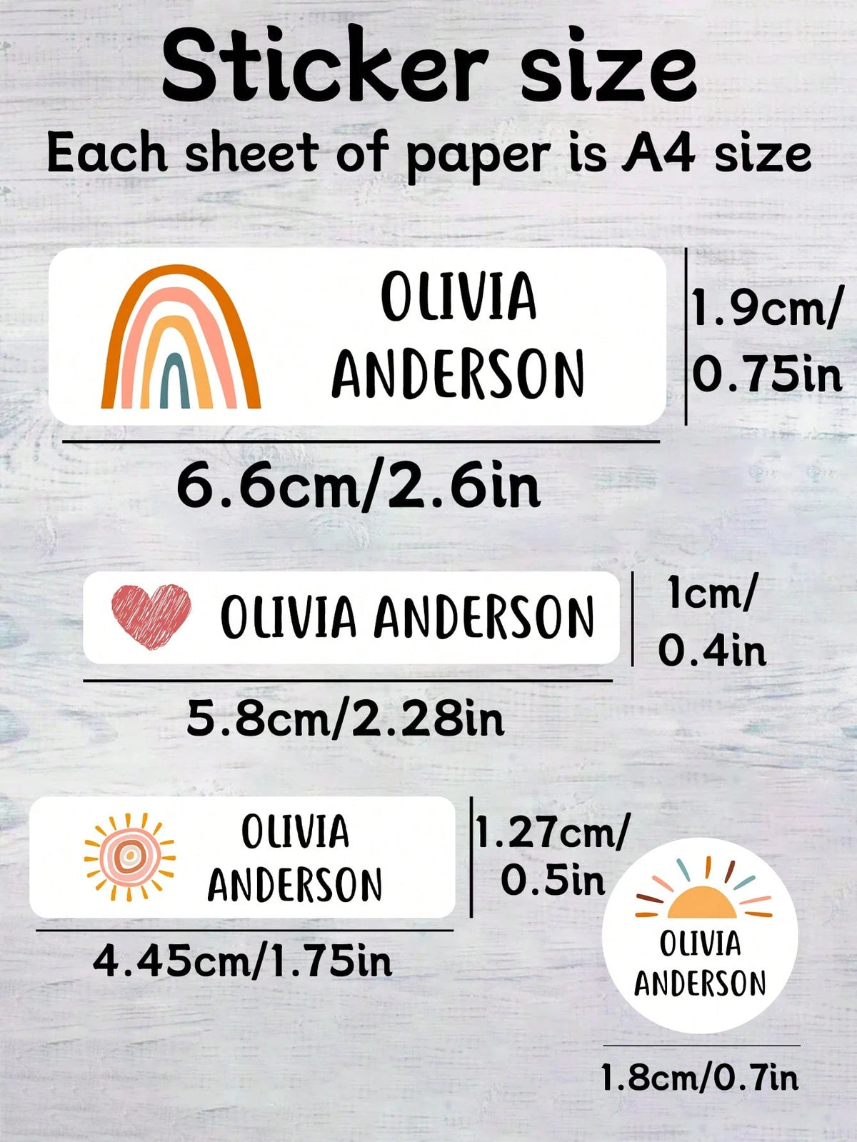 LICVIC 64-640Pcs Custom Waterproof Stickers Personalized Name Labels Stickers For Kids, Back To School Supplies For Kids, Daycare Clothing Labels For Kids, Custom Name Tag Stickers, Boy, Girl,Urban Ga