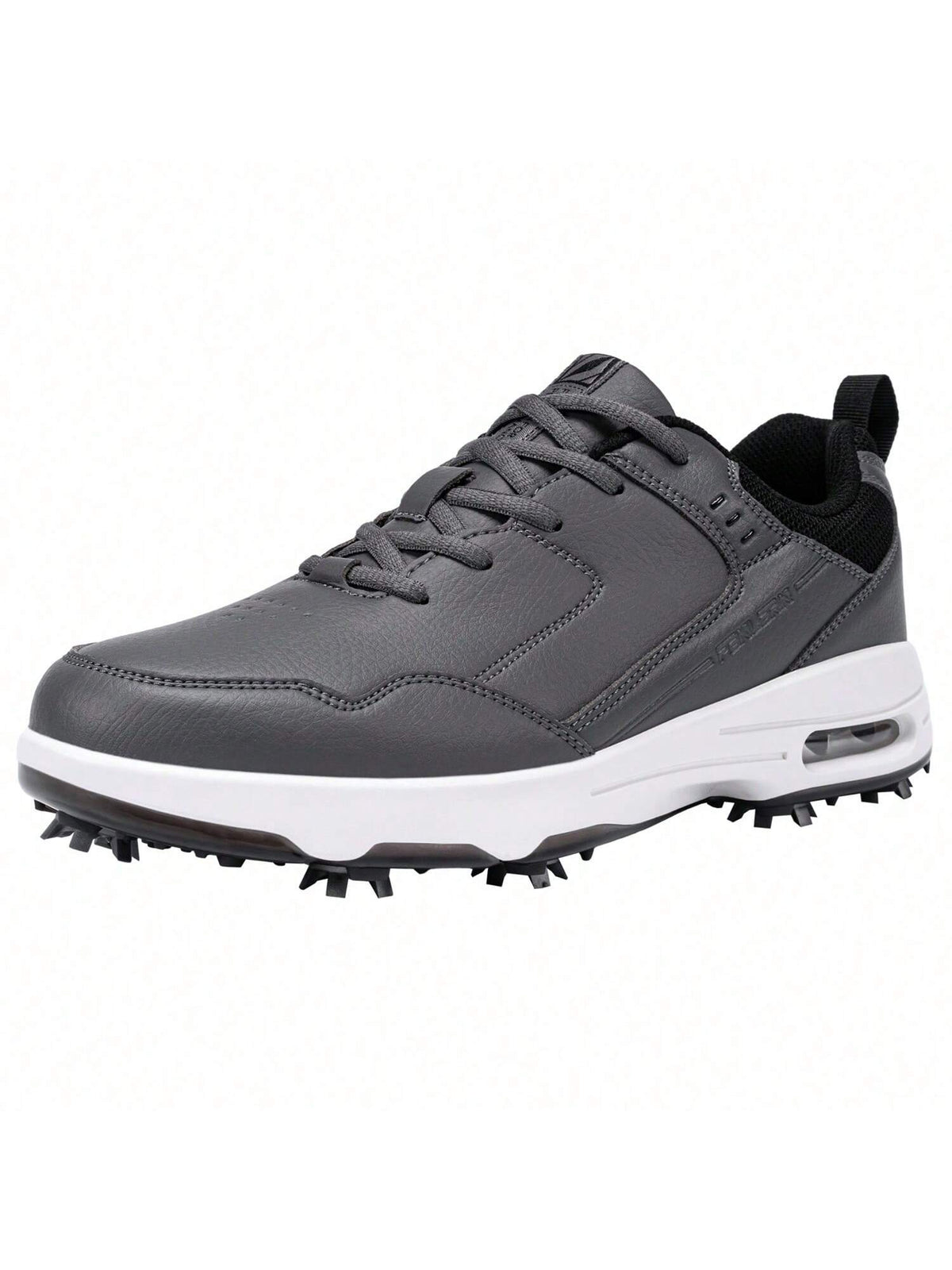(Local Shipment)Men Golf Shoes +With Studs +Waterproof Men Sports Shoes Breathable Flexible Shoe Comfort Shock Men's Outdoor Competitive Golf Shoes