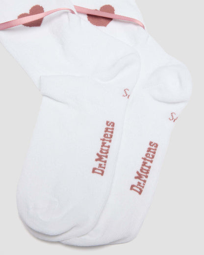 Long Lace-Up Organic Cotton Blend Socks