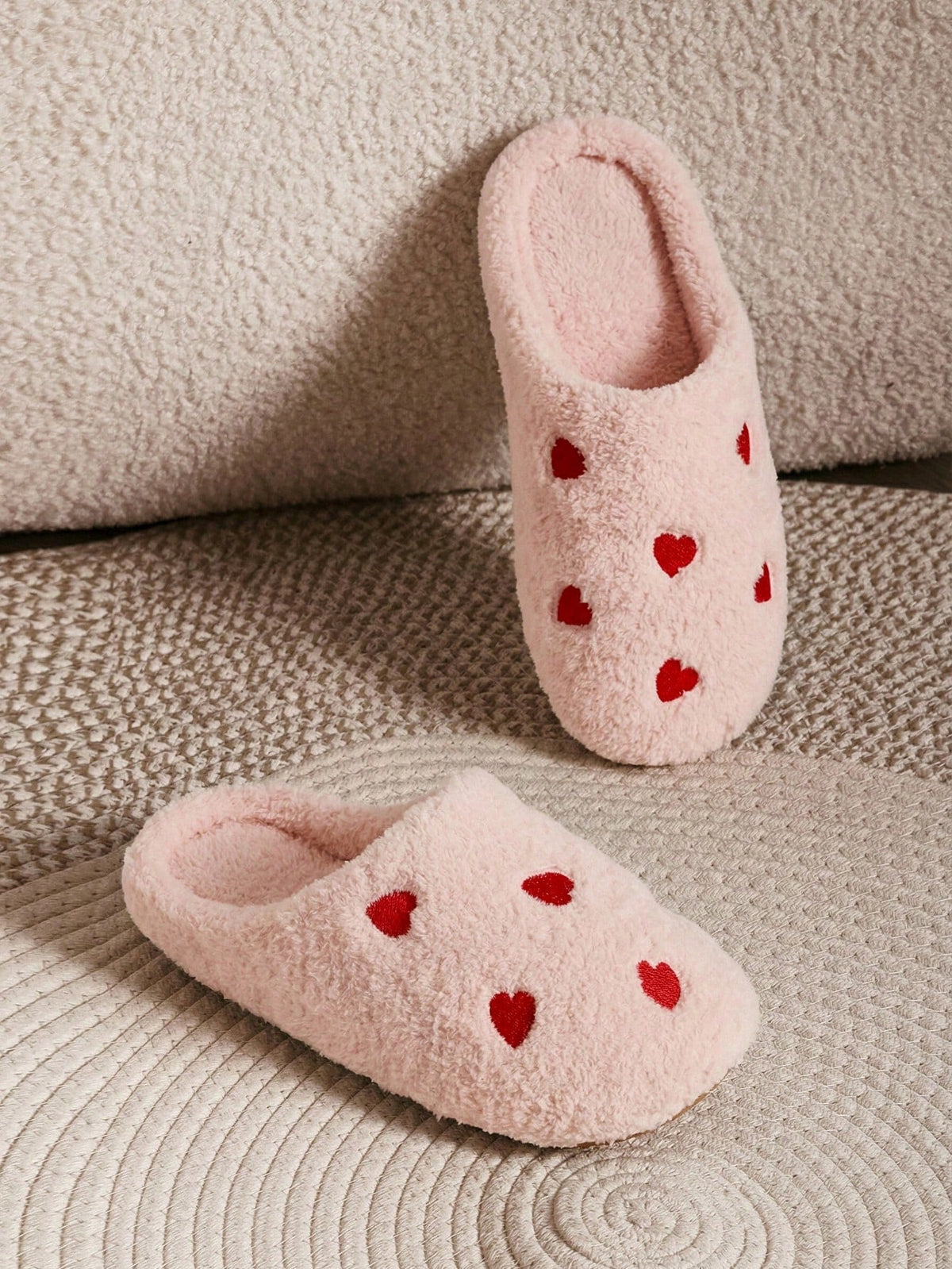 Love Home Slippers Women's Indoor Comfortable Open Slippers Fashion Soft Floor Mop Women's Home Slippers Indoor Non-Slip Fluff Mop
