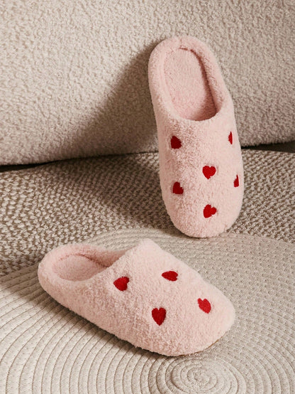Love Home Slippers Women's Indoor Comfortable Open Slippers Fashion Soft Floor Mop Women's Home Slippers Indoor Non-Slip Fluff Mop