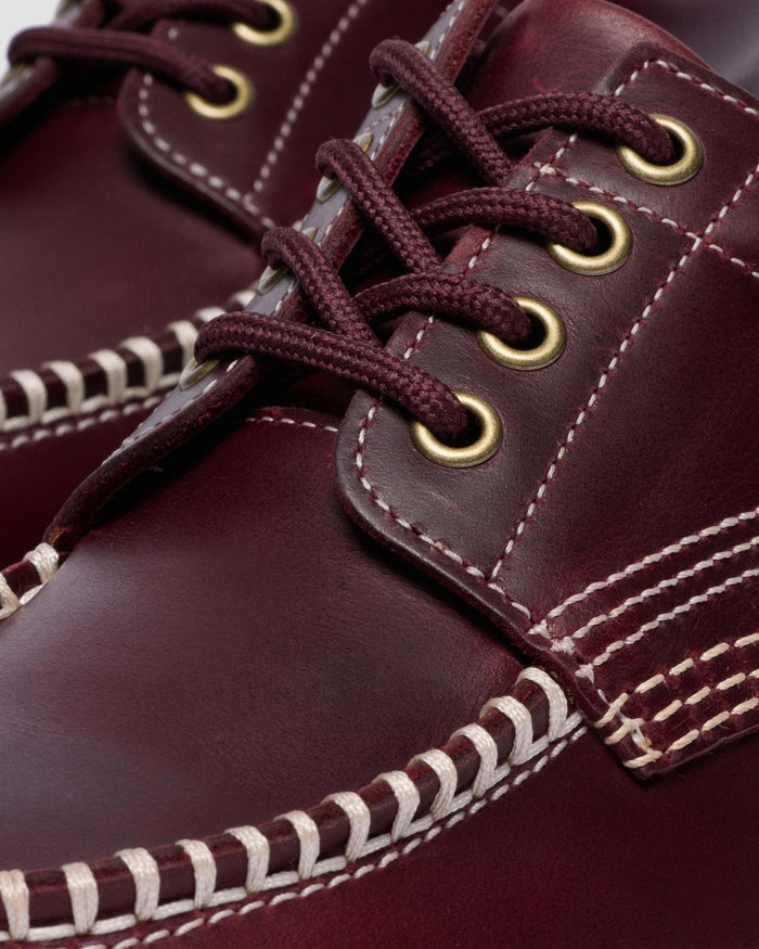 Lowell Leather Moc Toe Shoes