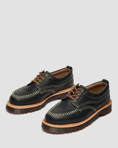 Lowell Wild Grain Leather Moc Toe Shoes