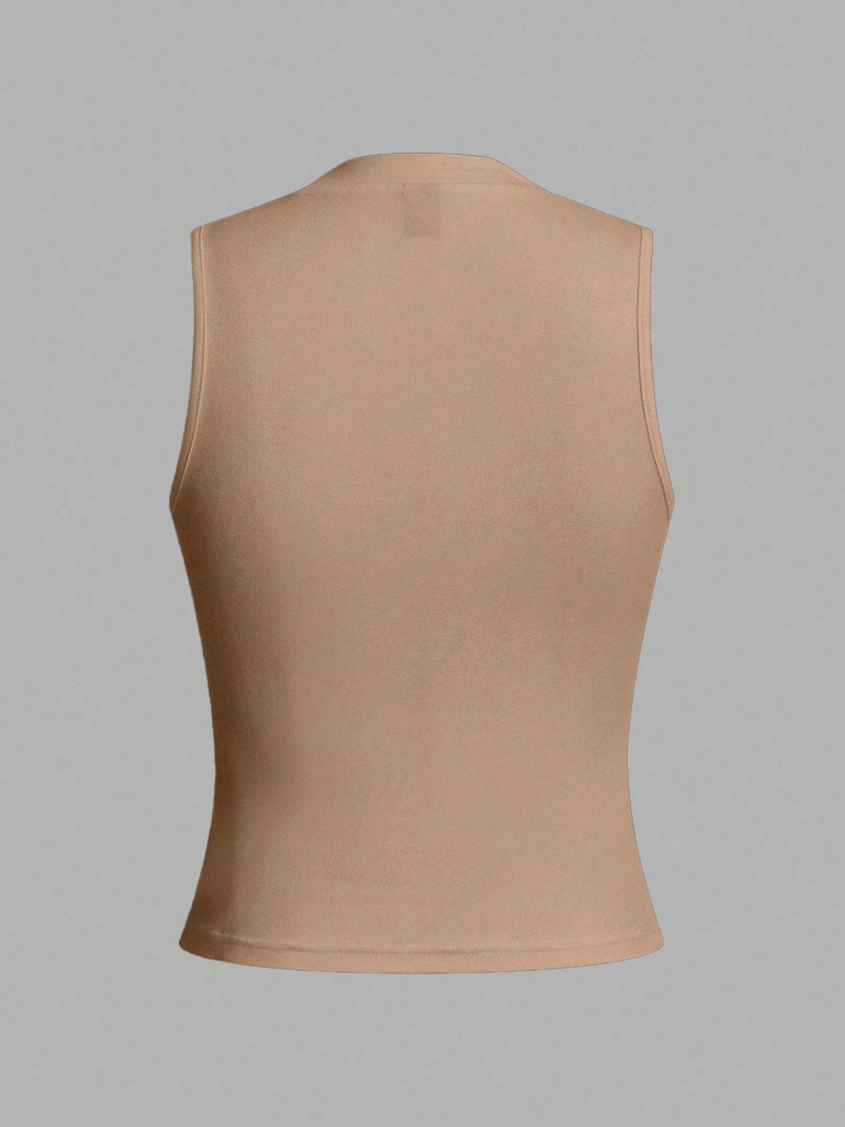 LUNE 3pcs/Set Women's Crew Neck Fitted Tank Top, Suitable For Spring/Summer Basic