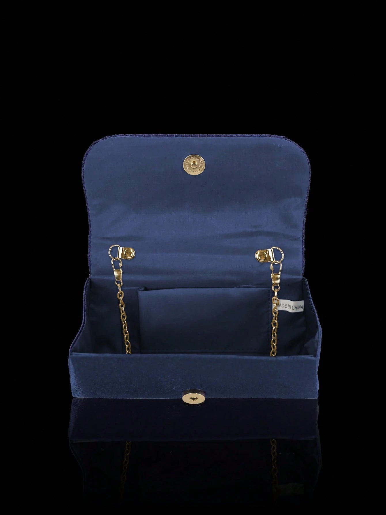 Luxury Rhinestone Women's Clutch Envelope Bag, Shiny Pleated Evening Bag Party Bag, Paired With Shiny Rhinestone Jewelry 3 Pieces Set, Rhinestone Pendant Necklace, Earrings, Bracelet, Suitable For Par