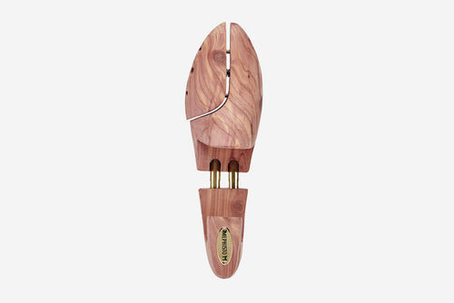 Mephisto Men's Cedar Shoe Tree with double shaft top view