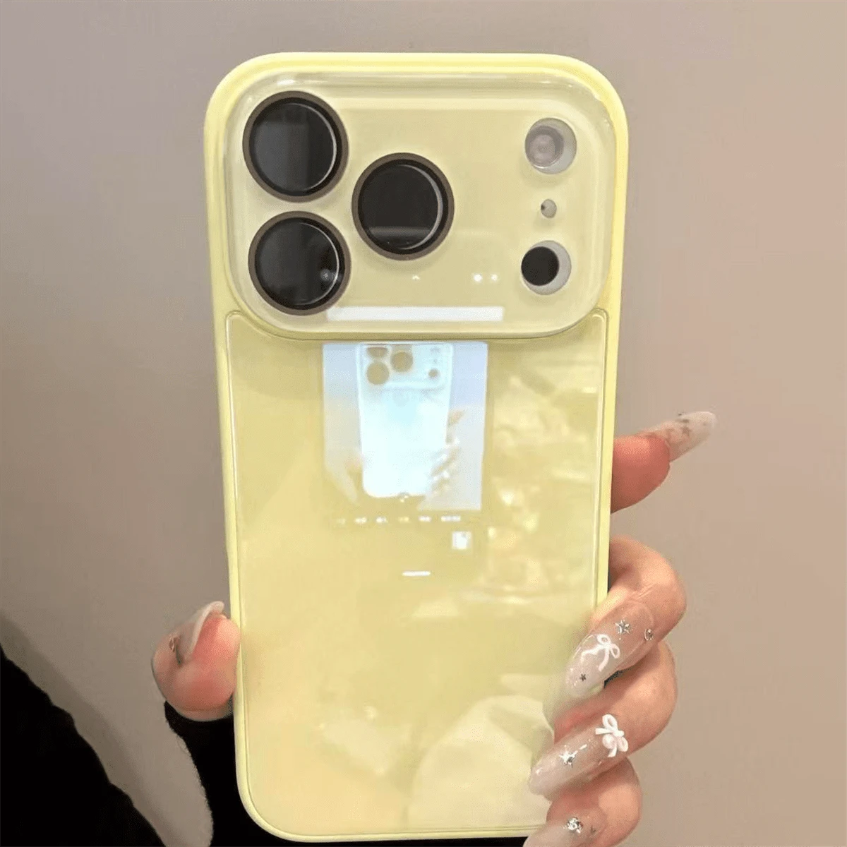 Luxury Solid Color Material Fashion Phone Case Glossy Glass Phone Case Compatible With IPhone 17 Pro Max 16 15 14 13 12 11 Pro Max Lens Protection Anti-Fall Hard Shell Gift Anniversary Spring Birthday