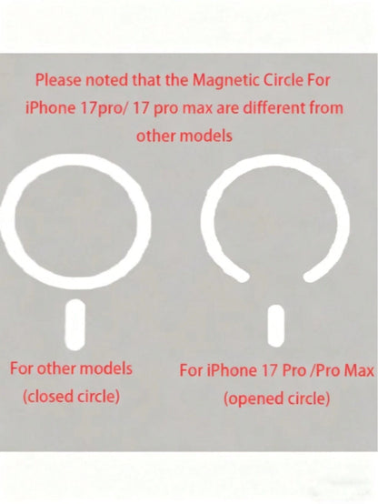 Luxury Transparent Frosted Acrylic Magnetic Stand Phone Case Compatible With IPhone 17 Pro Max Air 16 15 14 13 12 11 Pro Max Plus, Supports Magnetic Wireless Charging, 16 Pro Metal Lens Stand Anti-Dro