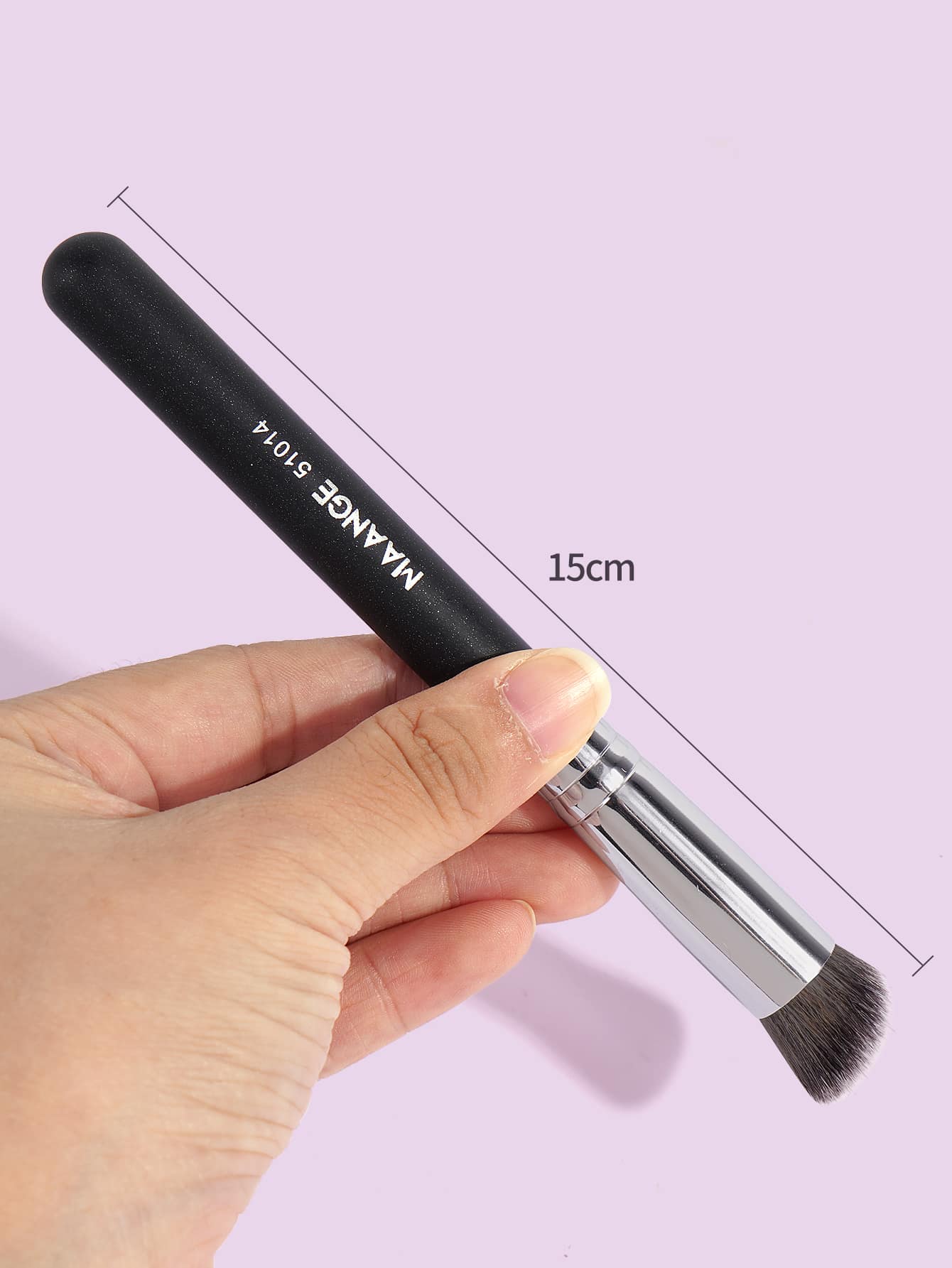 MAANGE 2pcs Professional Concealer Brush Set,Makeup Tools With Soft Fiber For Easy Carrying,Brush For Travel,Foundation Brush,Concealer Brush,Blush Brush,Contour Brush,Blush Brush,Bronzer Brush,Powder