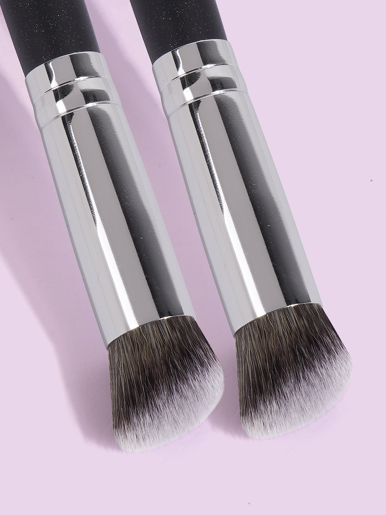 MAANGE 2pcs Professional Concealer Brush Set,Makeup Tools With Soft Fiber For Easy Carrying,Brush For Travel,Foundation Brush,Concealer Brush,Blush Brush,Contour Brush,Blush Brush,Bronzer Brush,Powder
