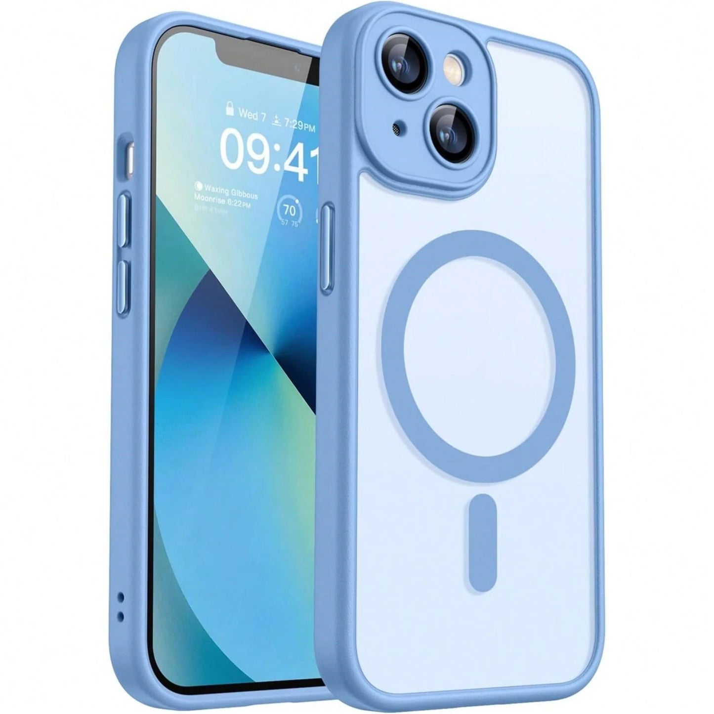 Magnetic Luxury Matte Translucent Armor Shockproof Case Compatible With Iphone 17 16 15 14 13 12 Mini 11 Pro Max Plus Wireless Charge Cover