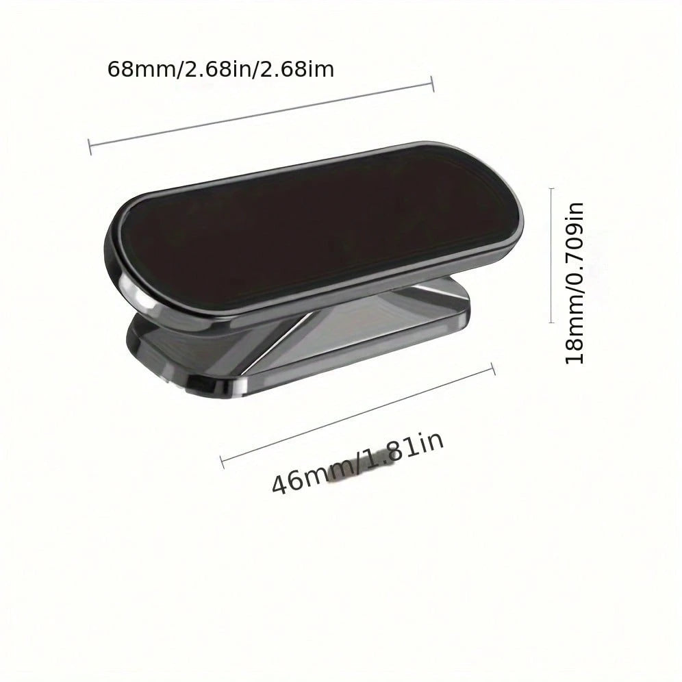 Magnetic Phone Holder Suitable For Multiple Scenarios, Can Be Attached To Car, Wall, Glass, And Desk, With Strong Magnets For Stable Phone Fixation, Supports One-Handed Phone Placement And Removal