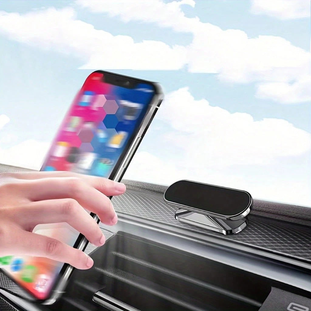 Magnetic Phone Holder Suitable For Multiple Scenarios, Can Be Attached To Car, Wall, Glass, And Desk, With Strong Magnets For Stable Phone Fixation, Supports One-Handed Phone Placement And Removal