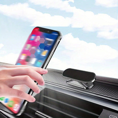 Magnetic Phone Holder Suitable For Multiple Scenarios, Can Be Attached To Car, Wall, Glass, And Desk, With Strong Magnets For Stable Phone Fixation, Supports One-Handed Phone Placement And Removal