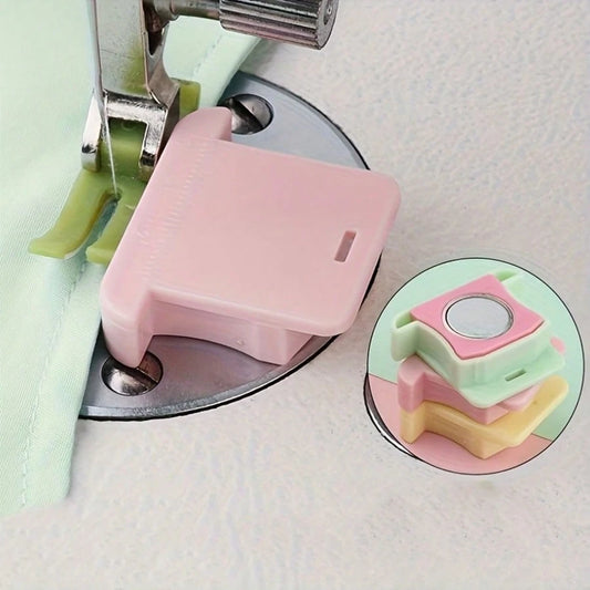 Magnetic Sewing Guide- Non-Slip Fabric Protector, Made Of Strong Magnet And Durable Plastic, Enables Precise Sewing And Stitching