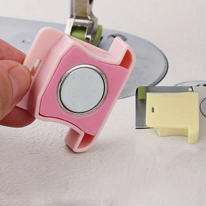 Magnetic Sewing Guide- Non-Slip Fabric Protector, Made Of Strong Magnet And Durable Plastic, Enables Precise Sewing And Stitching