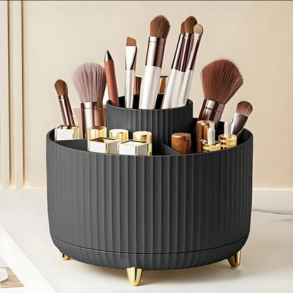 [Makeup Orginizer/Organziers Storage]360° Rotating Makeup Organizer, Large Capacity Skincare Storage Holder, Multi Compartment Cosmetic Display Case For Vanity Bathroom Countertop