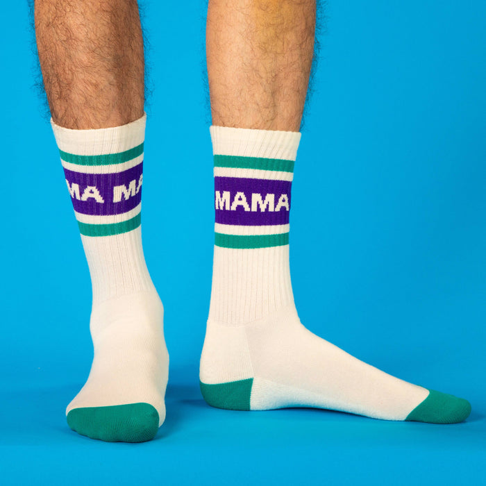 Mama Gym Crew Socks