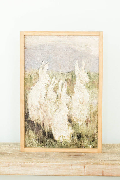 Meadow Bunnies | Spring 2025 Wall Decor