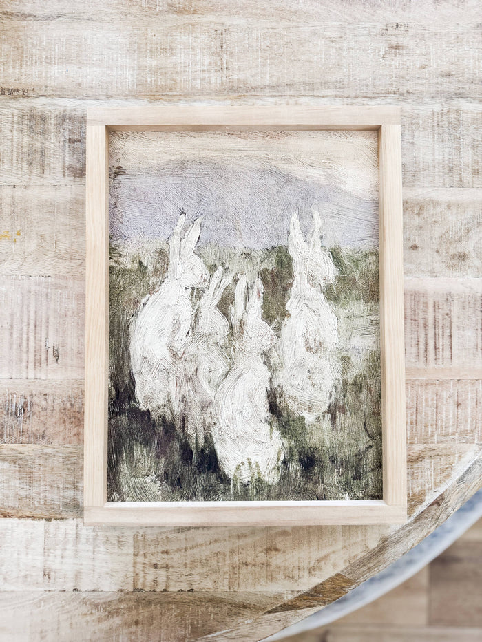Meadow Bunnies | Spring 2025 Wall Decor
