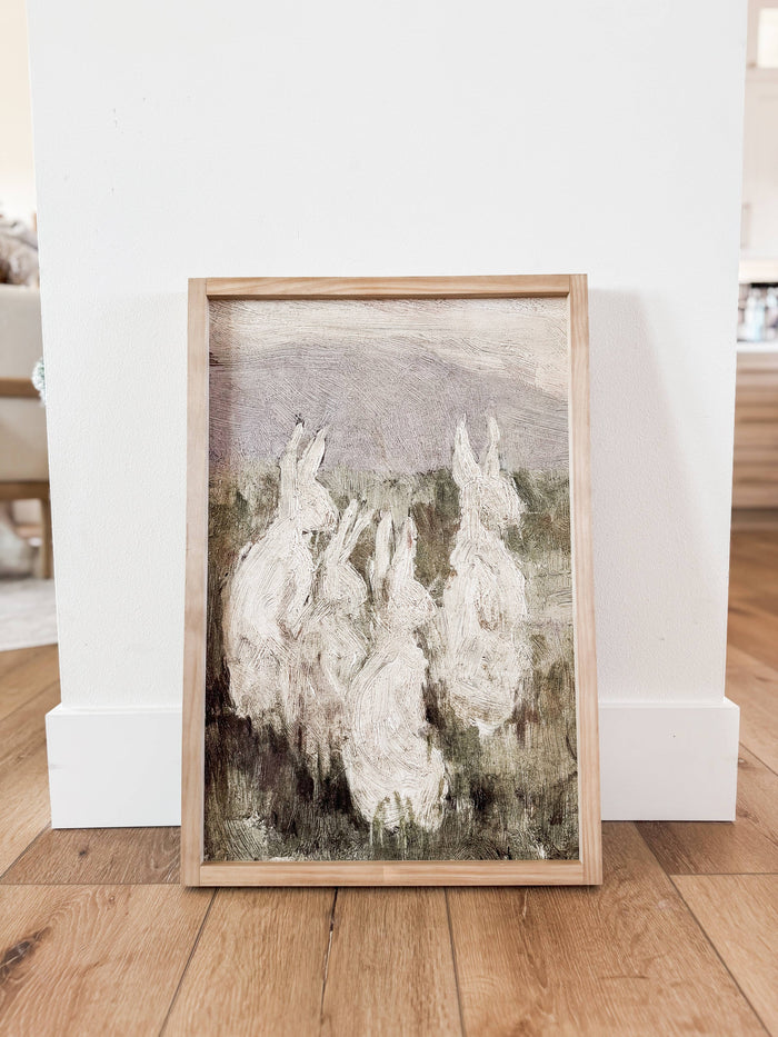 Meadow Bunnies | Spring 2025 Wall Decor