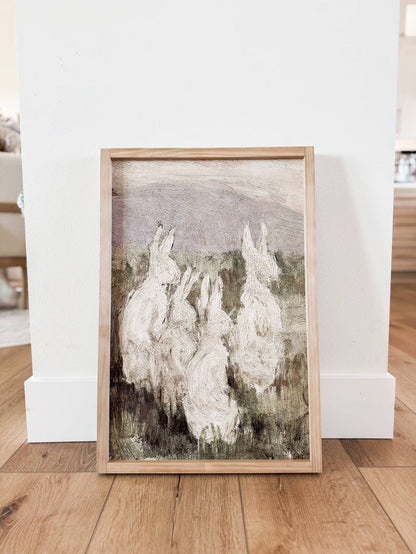 Meadow Bunnies | Spring 2025 Wall Decor