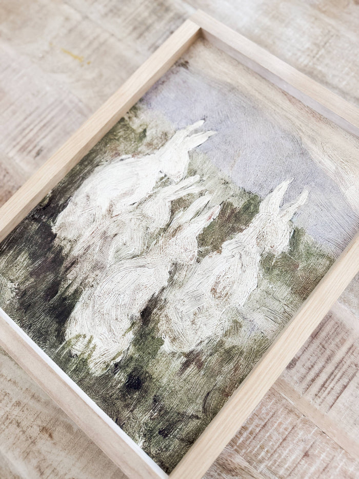 Meadow Bunnies | Spring 2025 Wall Decor