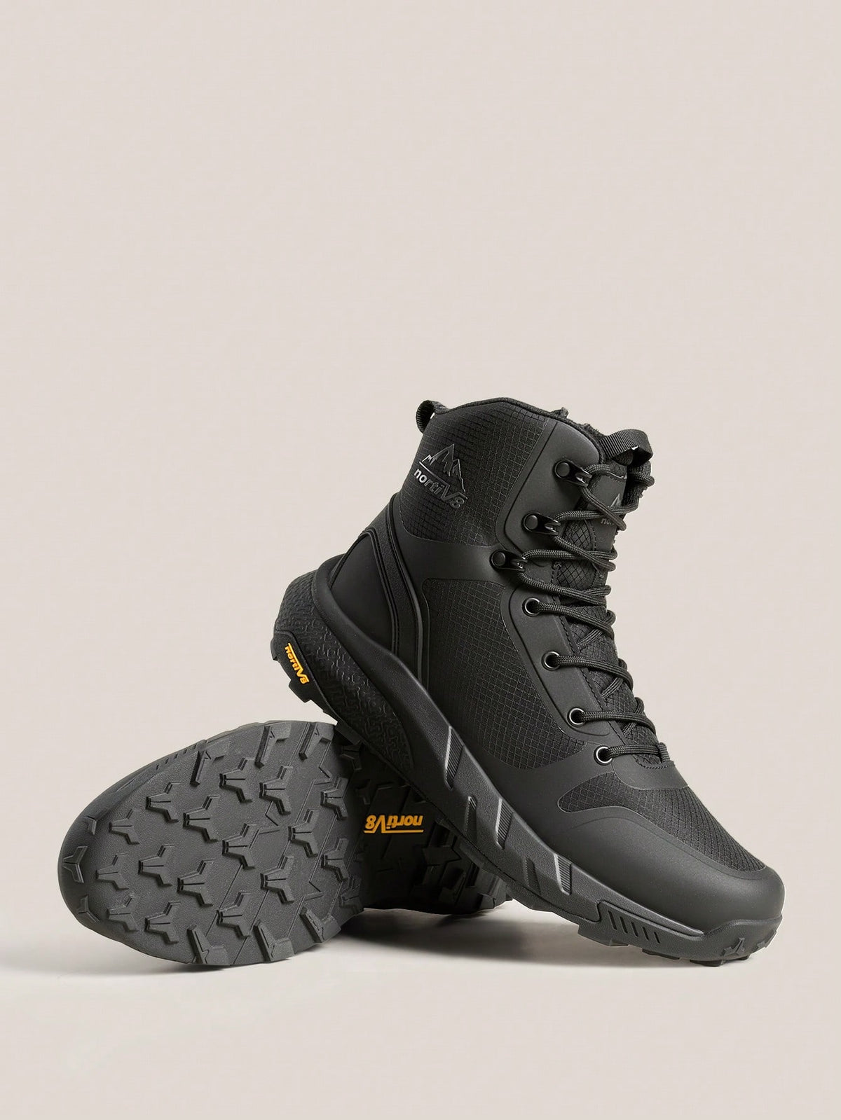 Men's 8-9 Inch Tactical Boots- Lightweight Military Combat Hiking & Motorcycle Work Boots With Side Zipper, All-Day Comfort