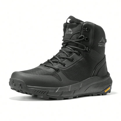 Men's 8-9 Inch Tactical Boots- Lightweight Military Combat Hiking & Motorcycle Work Boots With Side Zipper, All-Day Comfort