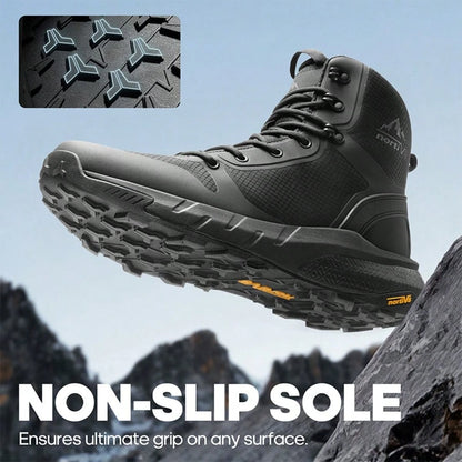 Men's 8-9 Inch Tactical Boots- Lightweight Military Combat Hiking & Motorcycle Work Boots With Side Zipper, All-Day Comfort