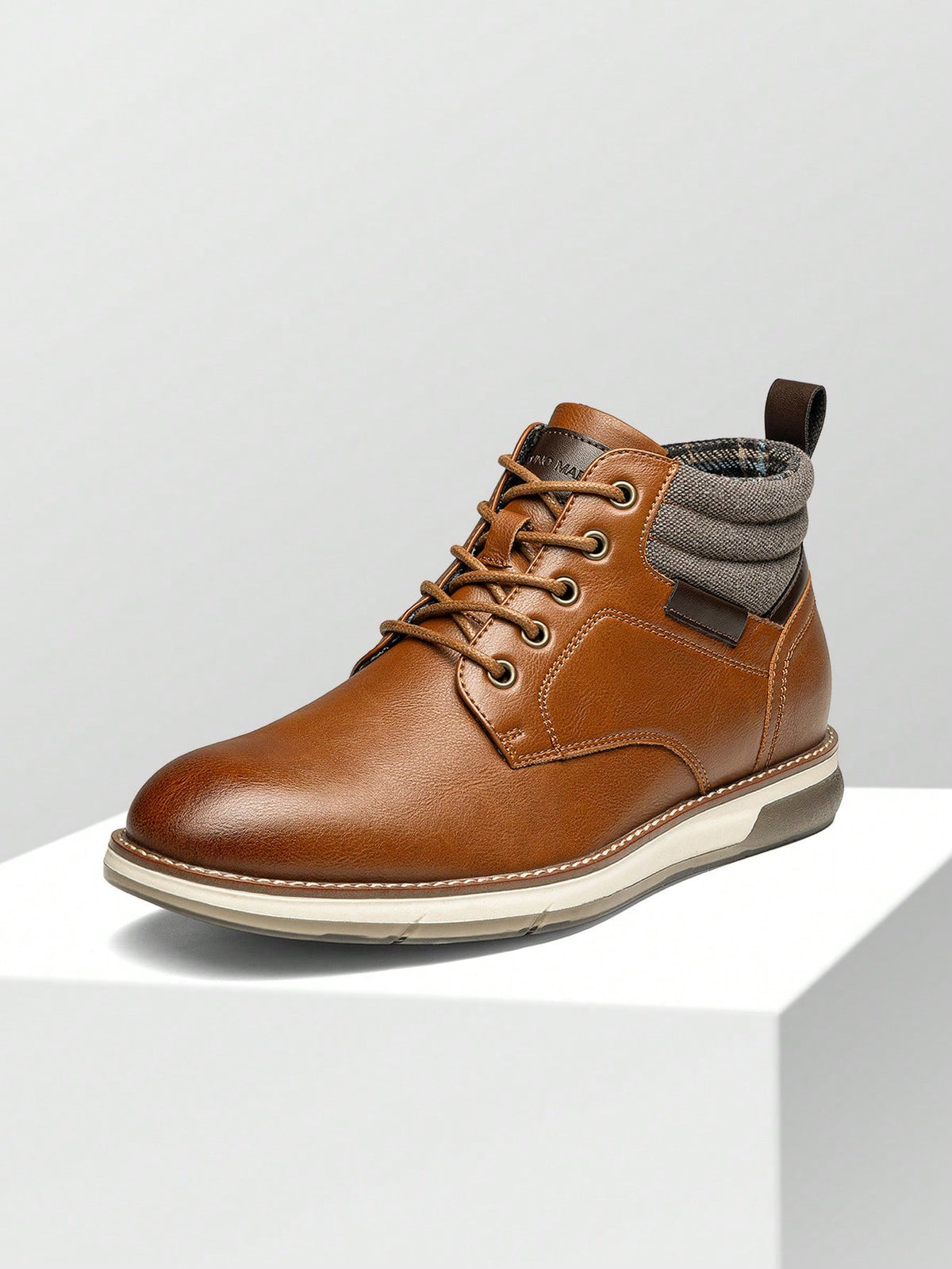 Men's Chukka Boots Business Formal Dress Shoes Leather Casual Comfortable