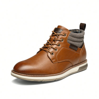 Men's Chukka Boots Business Formal Dress Shoes Leather Casual Comfortable