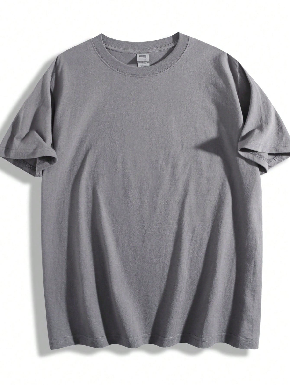 Men's Cotton Oversized Graphic Tee With Bold"Faith Over Fear"Print, Classic Crew Neck & Loose Y2K Hip-Hop Streetwear Fit.Versatile Casual Daily Top