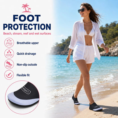 Men's Outdoor Water Shoes, Beach Shoes, Lightweight Breathable, Dry And Comfortable, Suitable For Surfing, Swimming, Fitness, Jumping Rope. Women's Hiking Shoes, Vacation Travel Essential