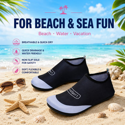 Men's Outdoor Water Shoes, Beach Shoes, Lightweight Breathable, Dry And Comfortable, Suitable For Surfing, Swimming, Fitness, Jumping Rope. Women's Hiking Shoes, Vacation Travel Essential